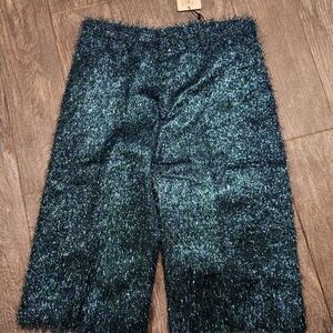 Lanvin Iridescent Blue Cotton Shorts